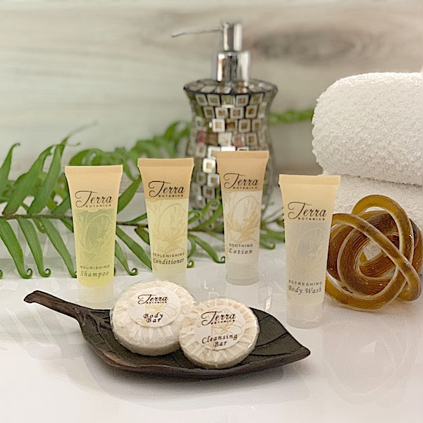 Hotel size best sale shampoo and soaps